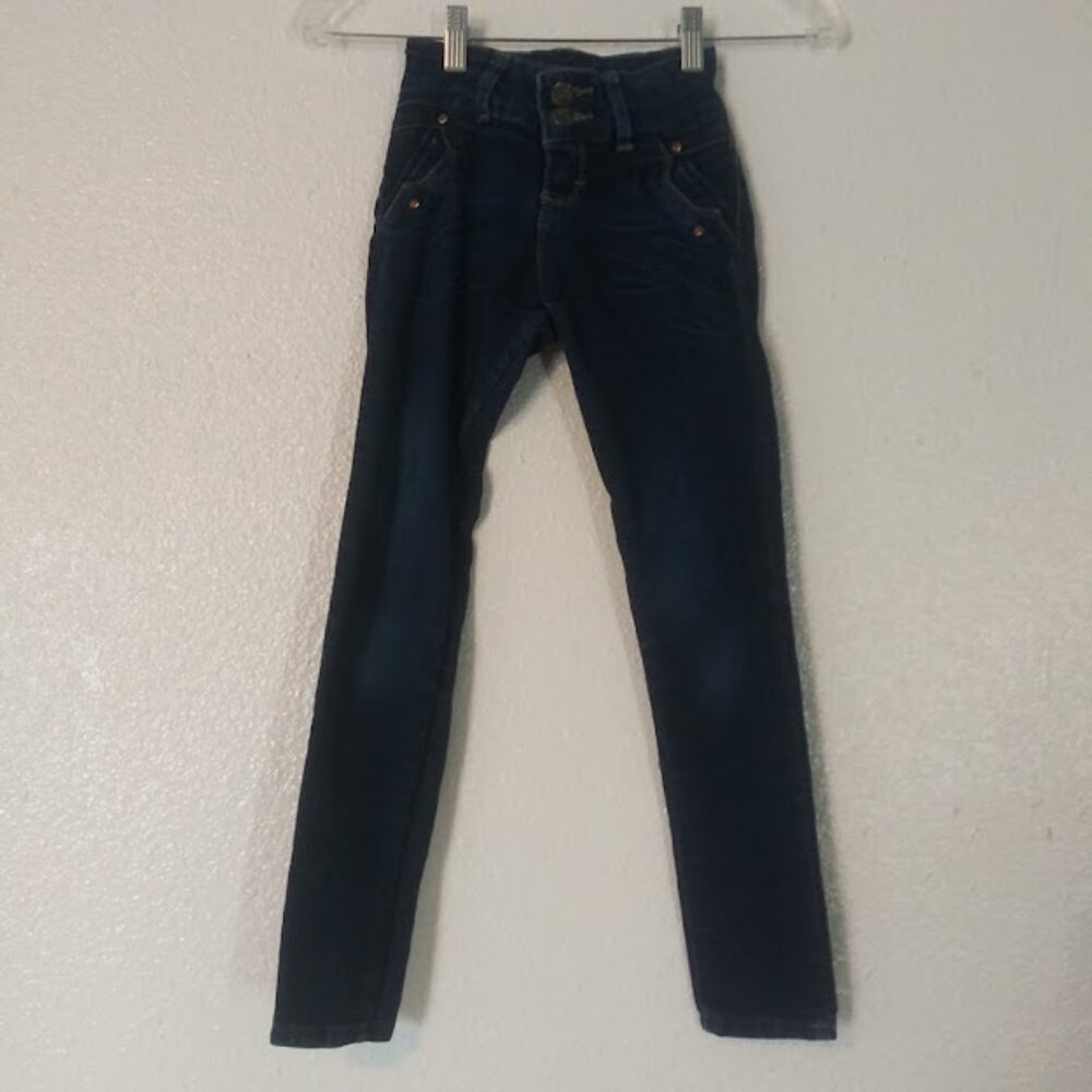 Jimenita girl's size 10 dark wash jeans
